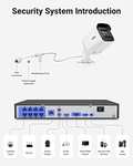 ANNKE H800 4K PoE CCTV - 8CH H.265+ NVR + 4X 8MP C800 IP Outdoor Cameras + 2TB HDD £359.99 @Amazon / Zichao Direct