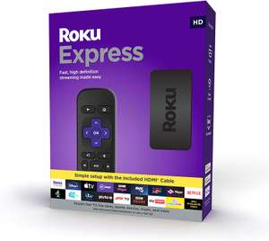 Roku 3930EU Express | HD Streaming Media Player, Black