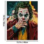 Joker Paint by Numbers 40x50cm Canvas £4.99 Sold by Creative Mart Ltd and Fulfilled by Amazon