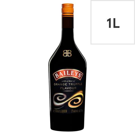 1Litre Baileys Original Irish Cream Liqueur / Orange Truffle Liqueur / Coffee Liqueur 1Litre £13 Each (Clubcard Price) @ Tesco