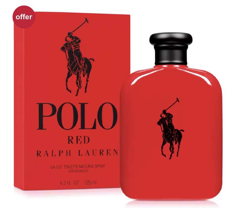 Ralph Lauren Polo Red EDT 125ml - £27.20 With Code + Free Delivery @ Boots