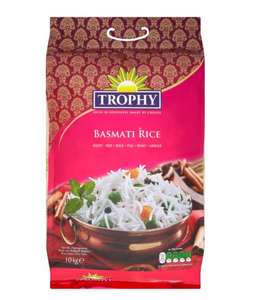 Trophy basmati rice 10kg - clubcard holders
