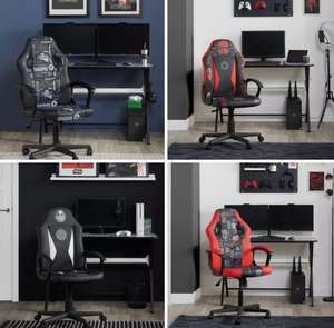 Disney Star Wars & Marvel Gaming Chairs Stormtrooper, Darth Vader & Marvel (6 Designs)+ free delivery Extra 10% off BLC or Student disc