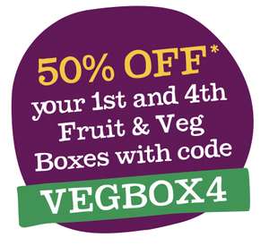 50% off 1st and 4th fruit & veg boxes with code at Abel & Cole
