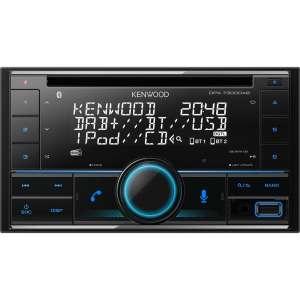 Kenwood DPX-7300DAB CD/MP3 Car Stereo With DAB Bluetooth USB Alexa Ready