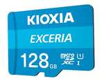 KIOXIA 128GB EXCERIA microSD Memory Card U1 Class 10 100MB/s Max Read Speed, Full HD Video Recording, Blue £8.09 @ Amazon