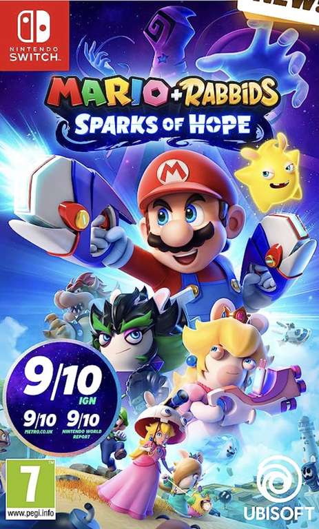 Mario + Rabbids Sparks Of Hope Nintendo Switch £24.99 @ Amazon