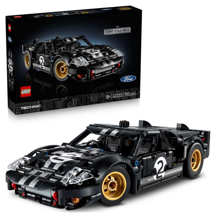 LEGO Technic 1966 Ford GT40 MKII 42223