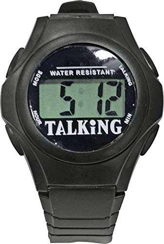 Aidapt Talking Digital Wrist Watch (For the visually impaired) - £6.50 @ Amazon