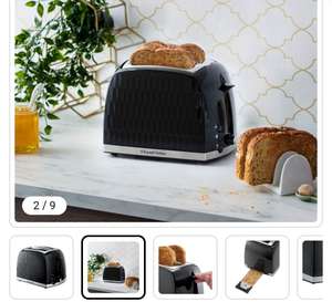 Russell Hobbs Black Honeycomb 2 Slice Toaster now £10 + Free Collection (limited stores) @ Wilko