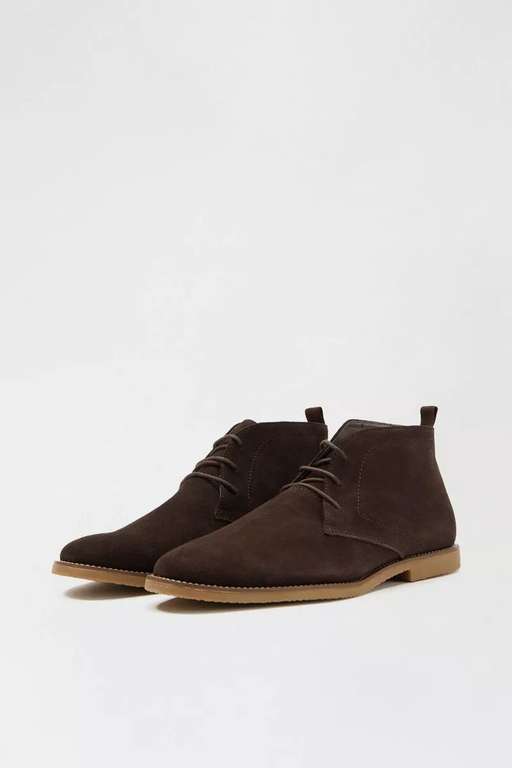 Burton Brown Suede Chukka Boots Size 8 