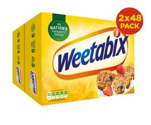 Weetabix, 2 x 48 Pack - £6.89 (Membrship Required) @ Costco