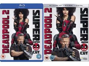 Deadpool 2 (Blu-Ray) - £2.28 / Deadpool 2 Uhd 4K - £5.19 Delivered @ Rarewaves