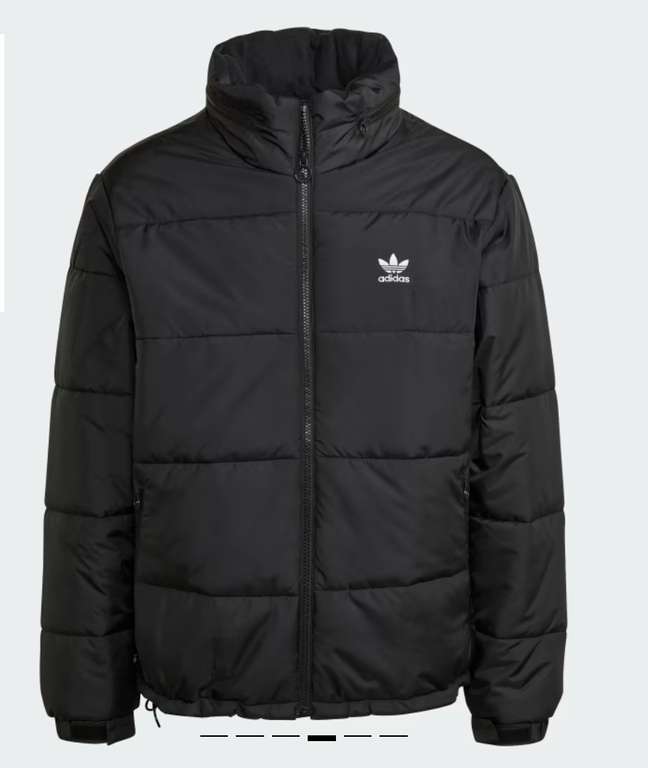 Mens ADIDAS Essentials Padded Puffer Jacket & Daily Beanie Hat