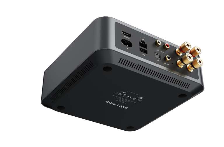 WiiM Amp Multiroom Streaming Amplifier ( Refurb / Wi-Fi / BT 5.1 / Ethernet / Tidal / Spotify / AirPlay 2 / Chromecast / Alexa / VIP Price )