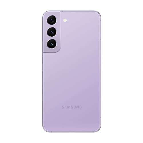 Samsung Galaxy S22 5G Mobile Phone 128GB SIM Free Android Smartphone Bora Purple - £573 Sold by Only Branded co uk and Fulfilled by Amazon