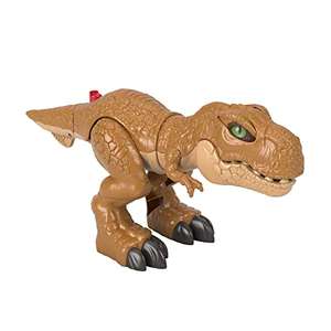 Imaginext Jurassic World Dinosaur Toy Thrashin’ Action T. rex Figure with Chomping Action £10.99 at Amazon