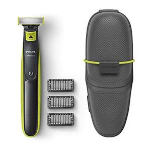 Philips Qp2520/65 One Blade Trim, Edge, and Shave Any Length of Hair, Yellow and Black - Prime Lightning Deal