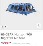 Up To 50% Off Camping e.g. HI-GEAR Horizon 700 Nightfall Air Tent (Sleeps 7)