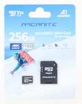 ARCANITE 256GB microSDXC Memory Card with Adapter - A1, UHS-I U3, V30, 4K, C10, Micro SD, Optimal read speeds up to 90 MB/s