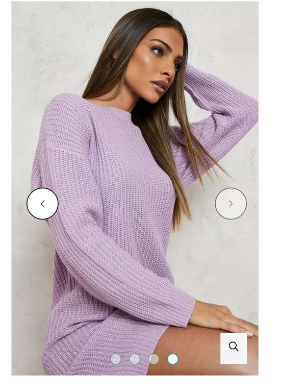Boohoo Crew Neck Jumper Dress - £6 + Free Delivery With Code, Sold & Dispatched By Boohoo @ Debenhams