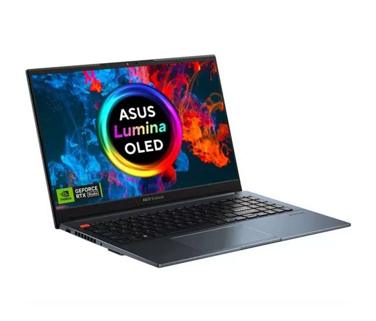 ASUS Vivobook Pro 15 15.6" Laptop - Intel i9 11900H, RTX 3050 Ti, 1 TB SSD, 16GB RAM, 2.8K OLED 120Hz Display £899.10 with VC code @ Currys