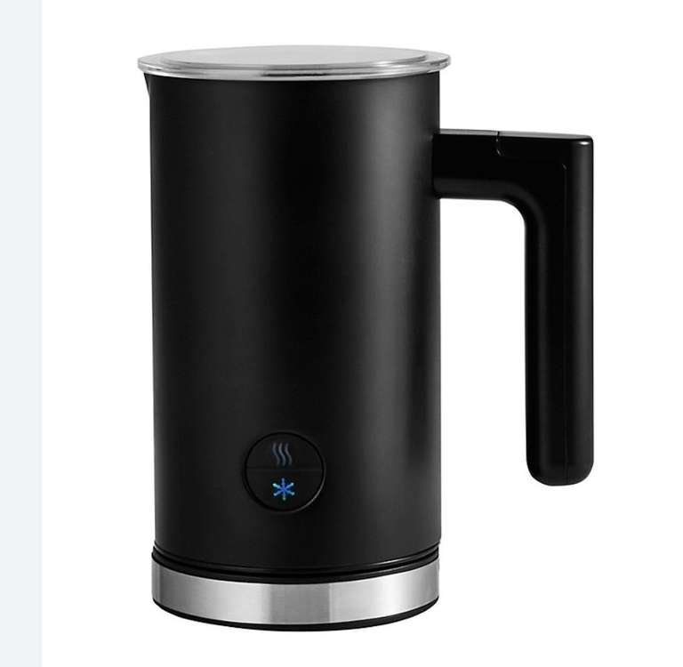 George Home Black Milk Frother GMF101G-22 Hot Chocolate Maker - available in black/silver too. Free Click & Collect