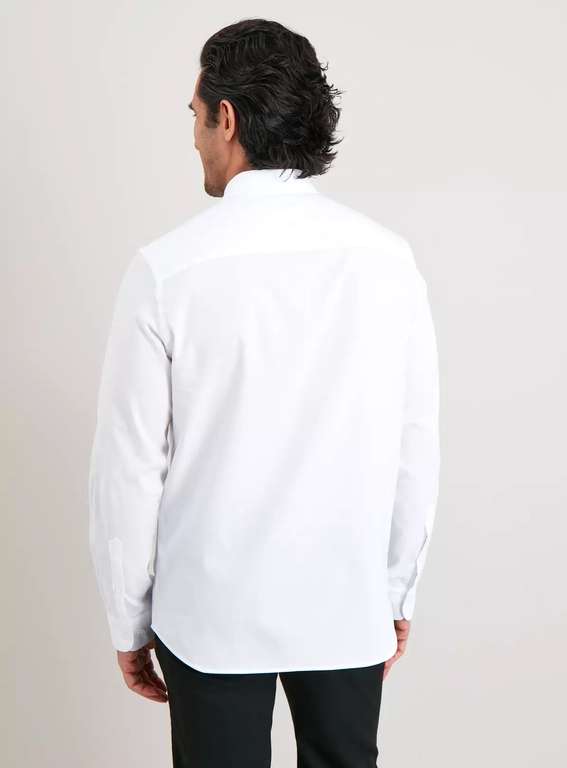 Pure Cotton Regular Fit Oxford Shirt (White) - £9 (Free Click & Collect) @ Sainsbury's Tu Clothing
