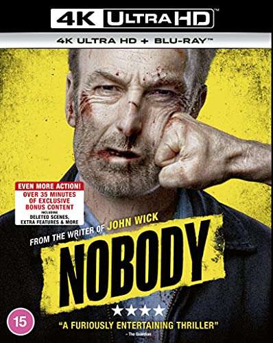Nobody [4K Ultra-HD] + [Blu-ray] discount applied at checkout