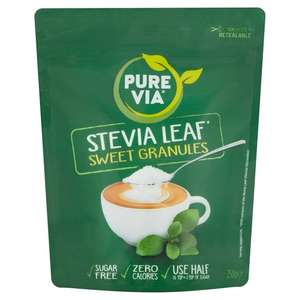 Pure Via Stevia Leaf Sweet Granules 250g £2.66 @ Morrisons