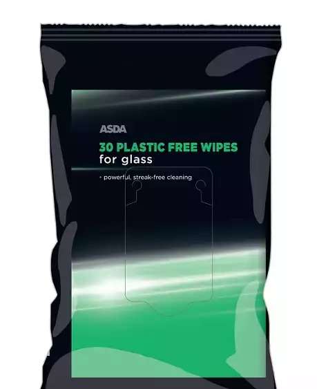 ASDA Car Wipes for Glass / ASDA Anti-bacterial wipes / Plastic Free Wipes for Dashboards / Upholstry wipes - all 30 packs