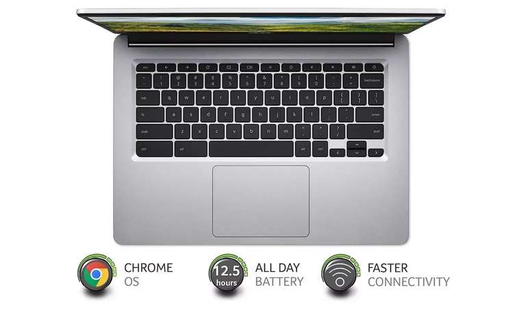 Acer 314 14in Pentium 4GB 64GB FHD Chromebook With Headset - £179.99 (£79.99 after cashback) @ Argos
