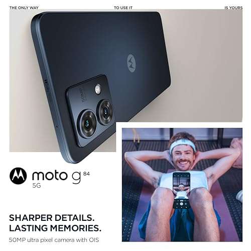 Motorola G84 5G, 12GB RAM+256 GB Storage (both colours)