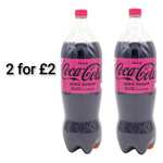 Coke Zero Cherry 1.75 Litres - 2 for £2 - Newport, South Wales