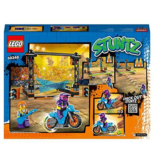 LEGO City 60340 Stuntz The Blade Stunt Challenge Bike Set £9 @ Amazon