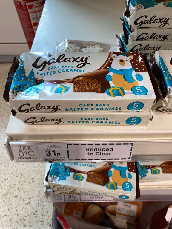 Galaxy Caramel Cake Bars