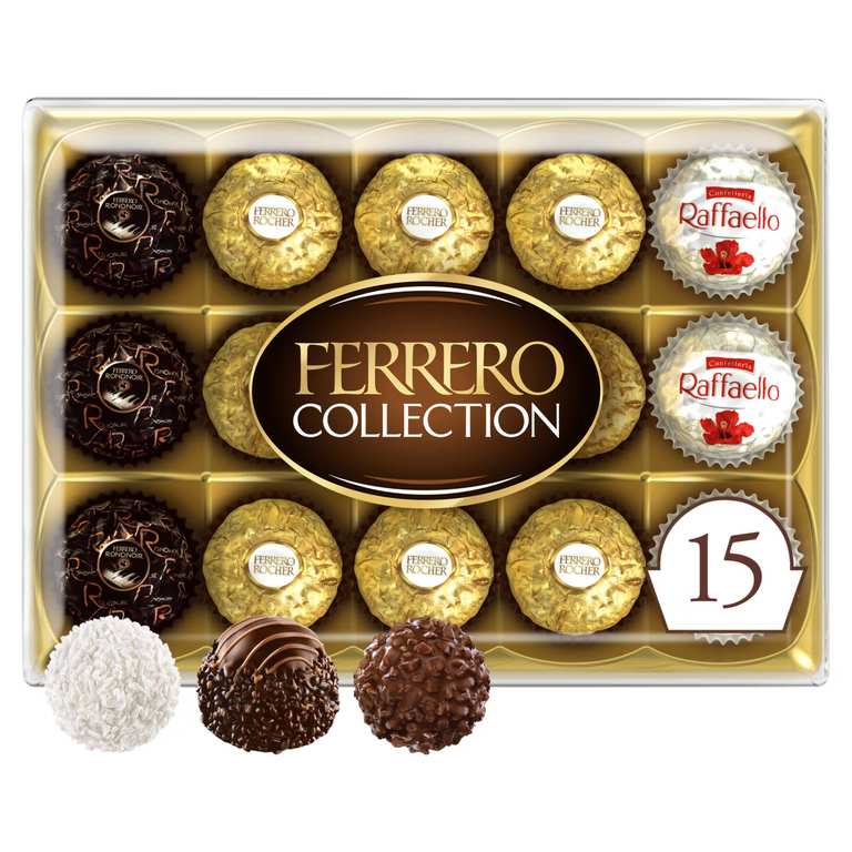 Ferrero Collection Gift Box of Chocolates 15 Pieces (172g)