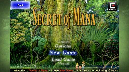 SECRET OF MANA on Android / iOS - PEGI 7