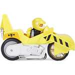 Paw Patrol Moto Pups Rubble’s Deluxe Pull Back Motorcycle Vehicle with Wheelie Feature and Figure £6.99 @ Amazon