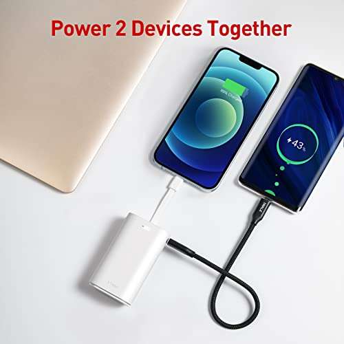 iWALK Portable Powerbank 9000mAh with integrated cable - Sold by iWALK-EU FBA