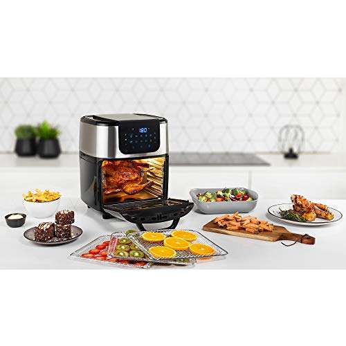 Princess Air Fryer Oven Deluxe, 11 Litre, 1800 watt, 10 Cook