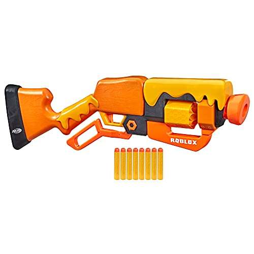 Nerf Roblox Adopt Me: Bees Lever Action Blaster, 8 Elite Darts, Code to Unlock in-Game Virtual Item - £6 (click & collect) @ Argos