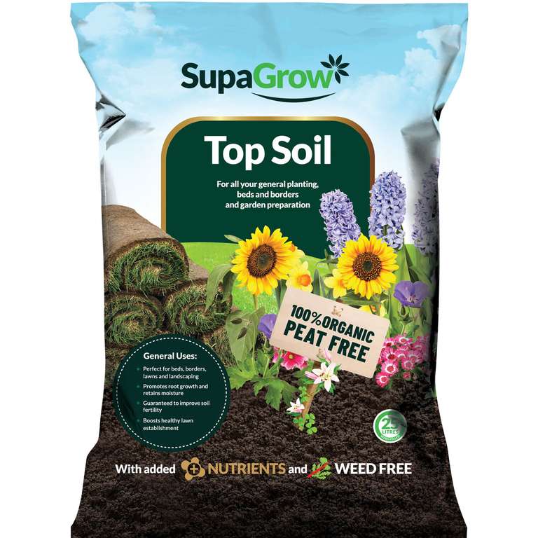 4 for £10 Compost and Topsoil | Mix and match | 50L x 4