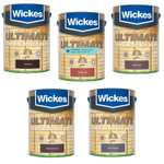 Wickes Ultimate Shed & Fence Stain 5L - Various Colours - £6 Each + Free Click & Collect @ Wickes