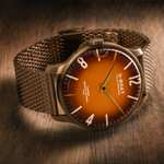 U-Boat Rainbow Watch 44mm, Orange Dial + Bronze Bracelet - £667.50 delivered @ AMJ Watches
