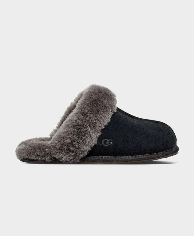 Ladies UGG Scuffette II Slippers in Chesnut and Black Sizes 3-5 £48 delivered @ Sweaty Betty