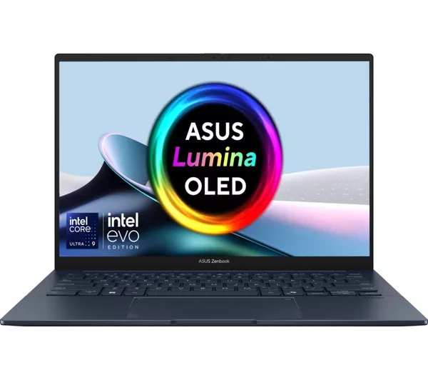 ASUS Zenbook 14 OLED 14" WUXGA Touch Ultra 9-285H 32GB RAM 1TB SSD Laptop with code