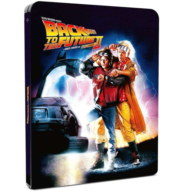 Back to the Future Part II - Zavvi Exclusive 4K Ultra HD Steelbook (Includes Blu-Ray)