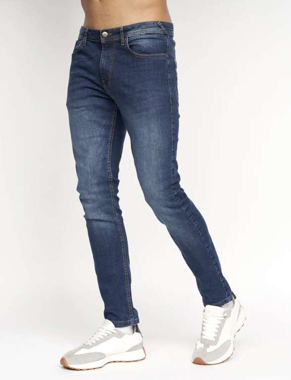 Duck & Cover Mens Overburg Tapered Jeans (Waist 30-40) - £16.85 Delivered With Code @ Duck & Cover