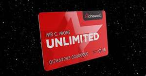 Cineworld Unlimited Membership just £10.99 / £8.25 a month with Black Friday code for Group 1 Cinemas